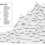 Map Of Virginia Counties And Independent Cities EXECUTIVE REALTY INC