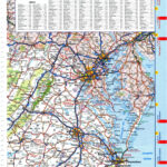 Map Of Virginia Detailed Road Map Of The State Of Virginia Quality
