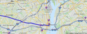 MapQuest Maps Driving Directions Map Alexandria Driving