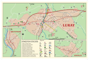 Maps Of Luray And Page County For Your Exploring Luray Page Chamber