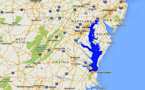 Maps Of The Chesapeake Bay Rivers And Access Points