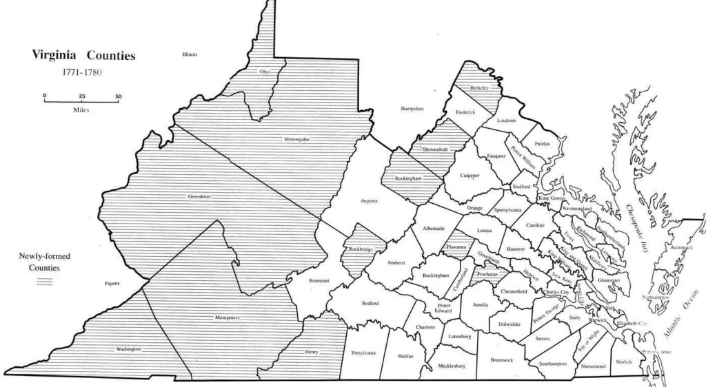 Pittsylvania County Virginia Virginia Map