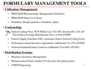 PPT Formulary Management In The Department Of Veterans Affairs Pbm va