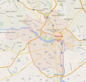 Richmond Virginia Map