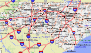 Road Map Of Virginia And North Carolina Living Room Design 2020