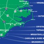 South Carolina Coastal Map Living Room Design 2020