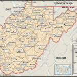 State And County Maps Of West Virginia