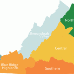 StayVA S Regional Map Of Virginia Bed And Breakfast Inns