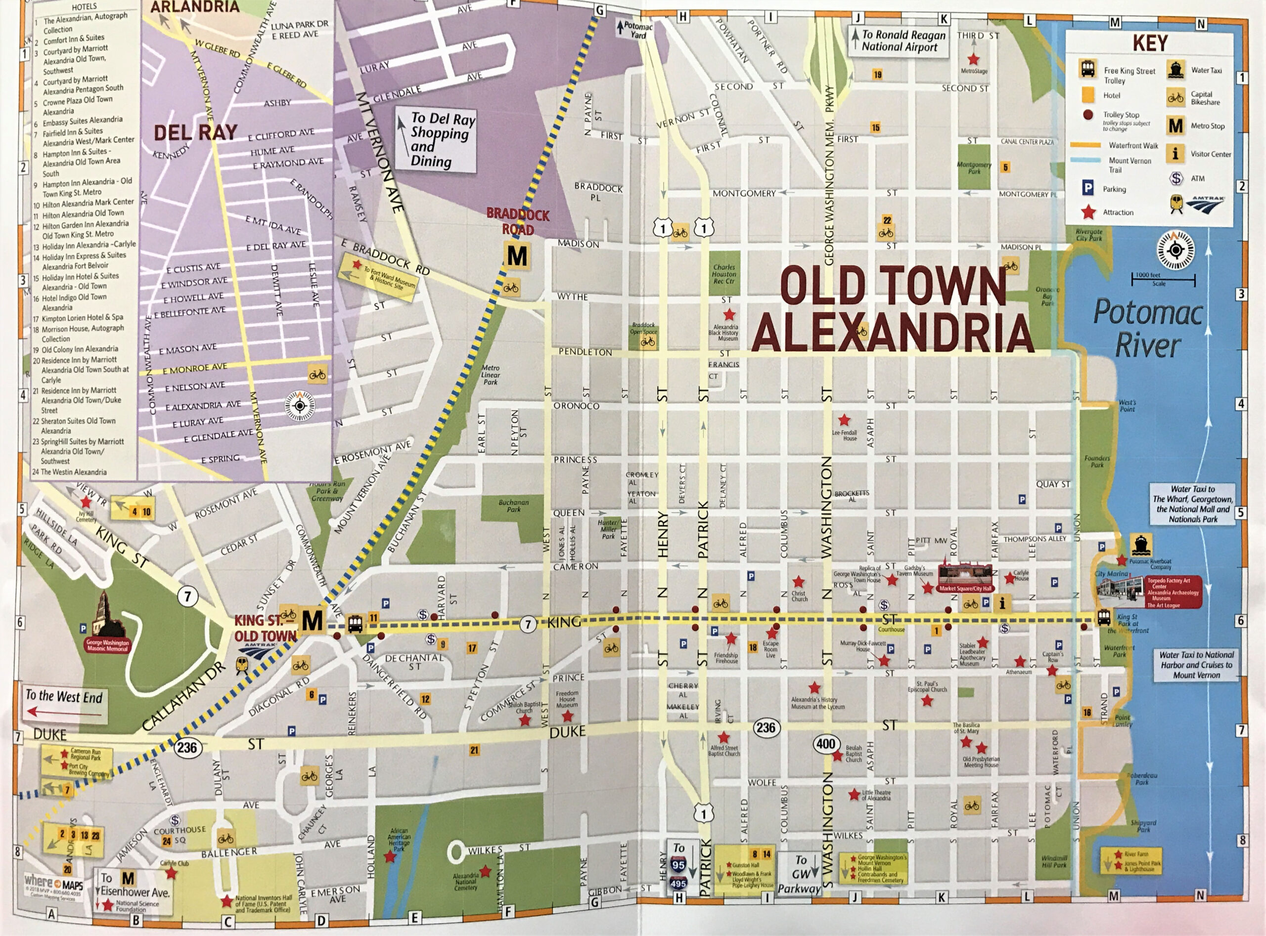 Alexandria Virginia Map