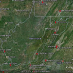 The Latest Worldwide Meteor Meteorite News West Virginia Meteorites Map