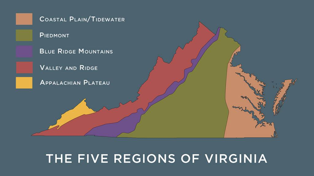 The Regions Of Virginia Virginia Museum Of History Culture