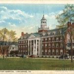VA Baptist Hospital Lynchburg VA Postcard