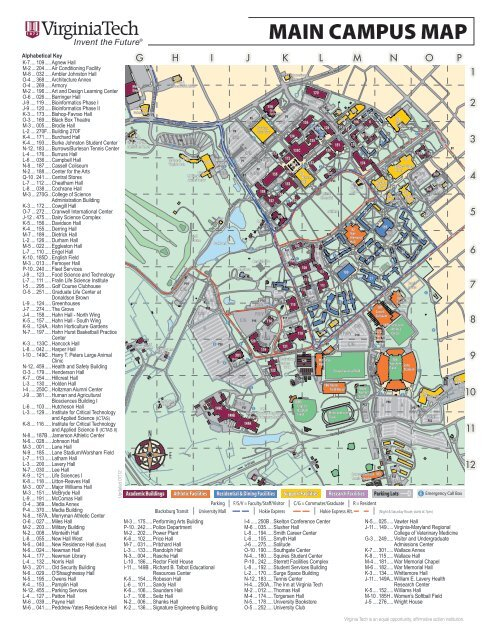 Va Tech Campus Map World Map Gray