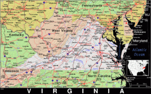 VA Virginia Public Domain Maps By PAT The Free Open Source