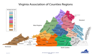 VACo Regions Virginia Association Of Counties