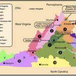 Virginia A Land Of History Wine Wine Map Virginia Wine Country