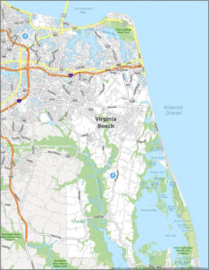 Virginia Beach Map Virginia GIS Geography