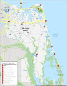 Virginia Beach Map Virginia GIS Geography