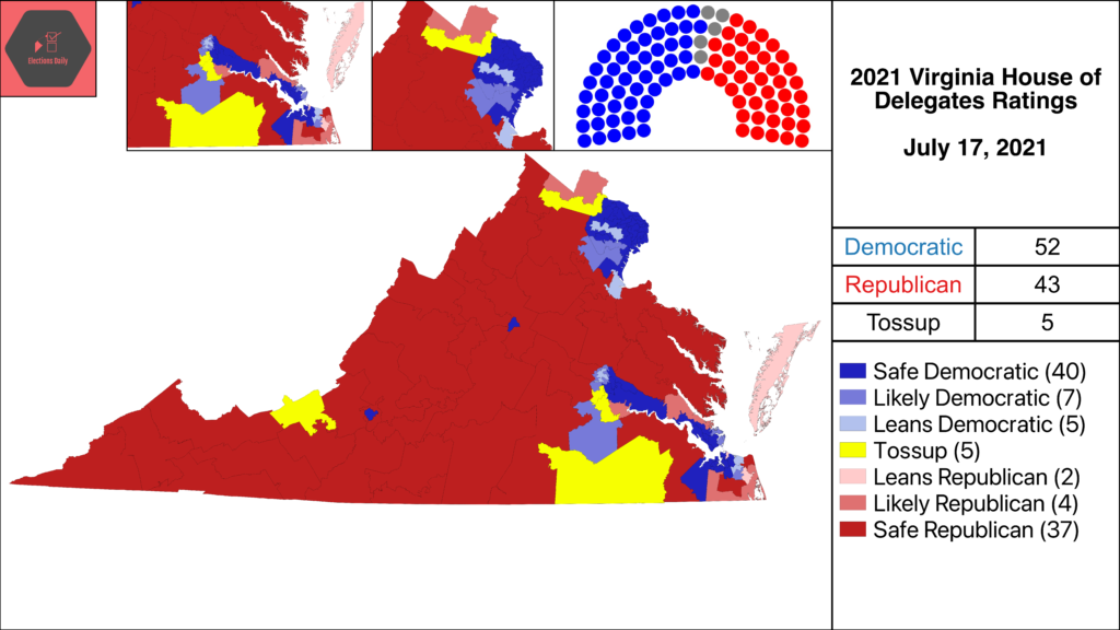 Virginia Election Map 2022