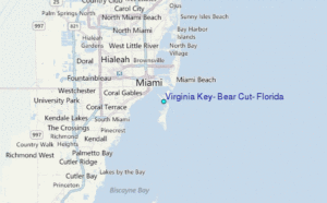 Virginia Key Bear Cut Florida Tide Station Location Guide