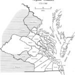 Virginia Map 1731 1740 Lawson Surname DNA Project