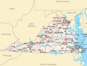 Virginia Map