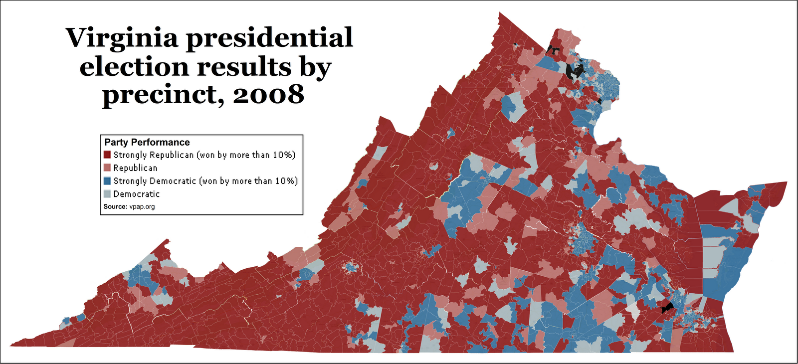 Virginia Precinct level Maps