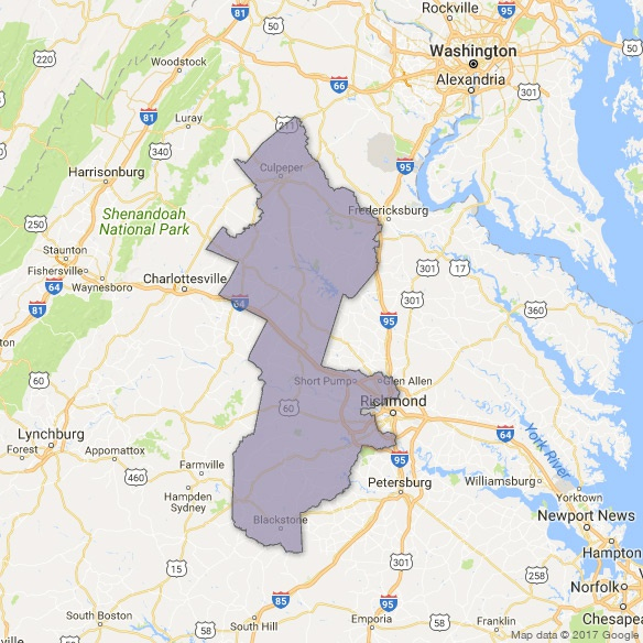 Virginia s 7th District Swing Left