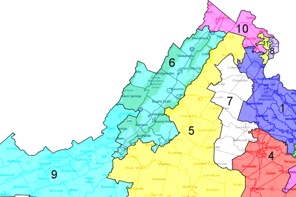 Virginia S Congressional Districts Congressman Of Virginia 1 