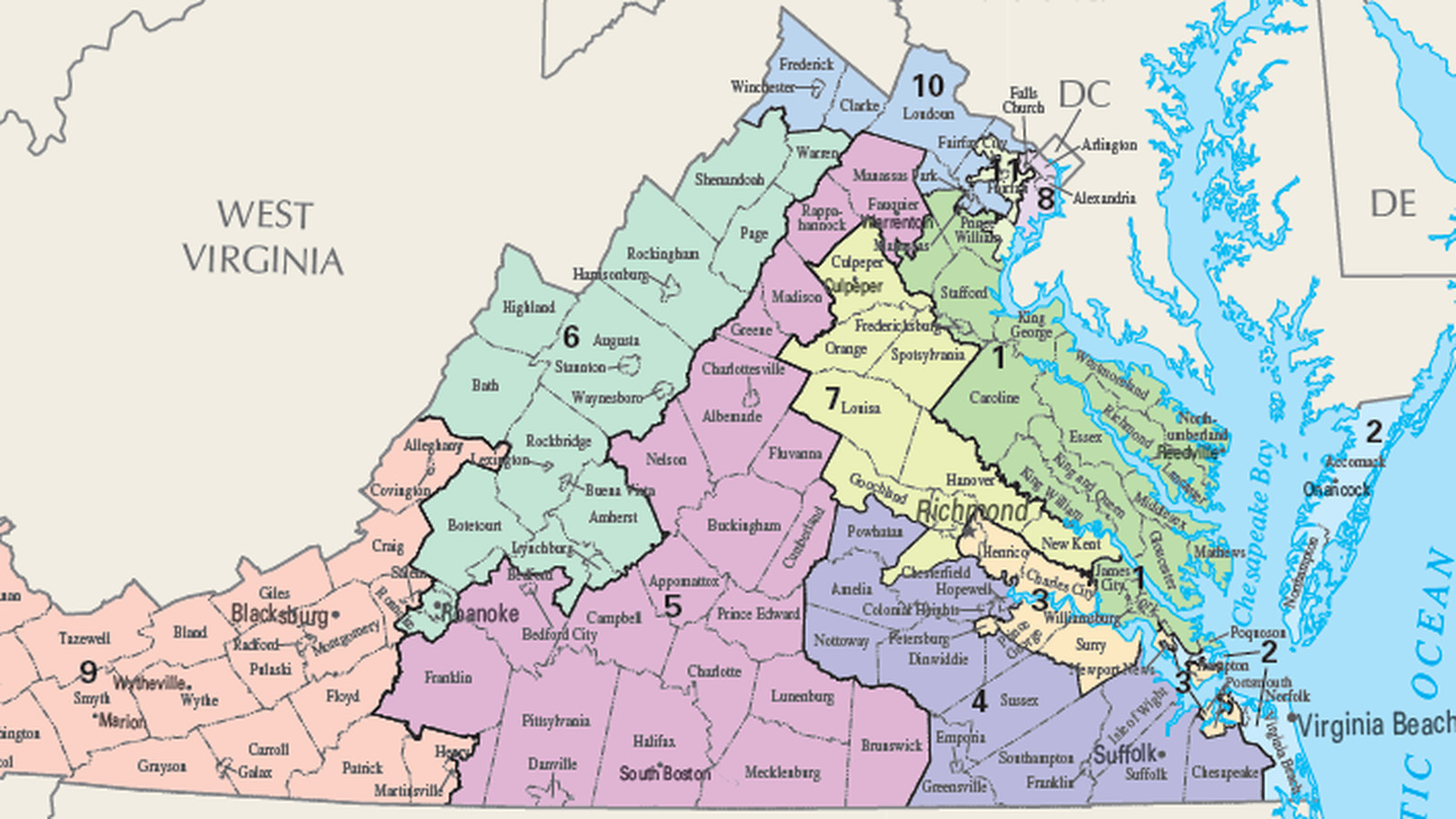 Virginia s Congressional Map Has Been Thrown Out By Judges For Racial 