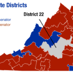 Virginia State Senate Map Draw A Topographic Map
