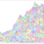 Virginia Zip Code Map Coding Map