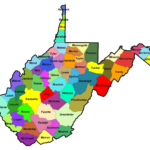 West Virginia Counties Map Of West Virginia West Virginia Travel