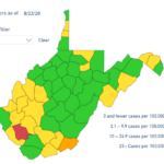 West Virginia DHHR Releases Updated COVID 19 Information Map WTRF