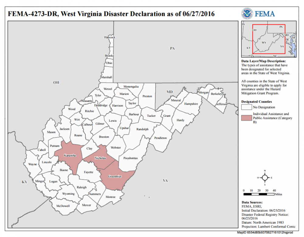 West Virginia Flooding MAP Latest Updates On Affected Areas 