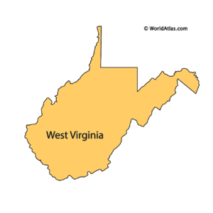 West Virginia Maps Facts World Atlas