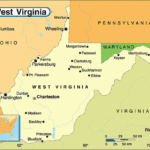 West Virginia Political Map By Maps From Maps World S