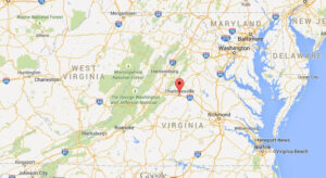 Where Is Charlottesville On Map Virginia