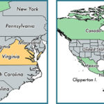 Where Is Virginia State Where Is Virginia Located In The World