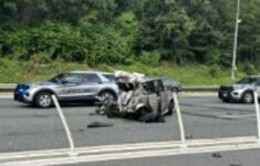 1 Dead, 3 Injured In Crash Along Northbound I-495 In Fairfax regarding Major Accident In Virginia Map