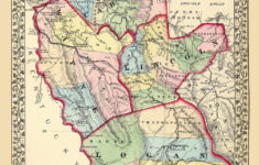 1873 Map Of Cabell Wayne Lincoln And Logan County West Virginia with Map of Logan West Virginia