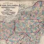 1875 Map Ohio   North Carolina   Virginia   West Virginia Regarding Map Of Ohio Pennsylvania West Virginia