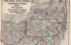 1875 Map Ohio - North Carolina - Virginia - West Virginia regarding Map of Ohio Pennsylvania West Virginia