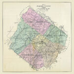 1885 Map Of Augusta County Virginia Within Augusta County Virginia Gis Map