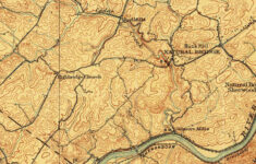 1907 Map Of Natural Bridge Special, Botetourt County, Va — High in Map of Natural Bridge Virginia
