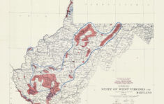 1914 Map Of West Virginia Coal Fields - Etsy pertaining to Coal Mines In West Virginia Map
