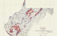 1914 Map Of West Virginia Coal Fields - Etsy with regard to Map of West Virginia Coal Mines