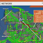 2 Crashes On I 64 Cause Major Traffic Delays With Regard To I 64 Traffic Accident Virginia Map