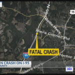 2 Killed In Sunday Morning Crash On I 95 Regarding Fatal Car Accident On I 95 Virginia Map