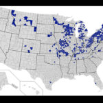A 2021 Map Of Amish Communitiescounty In The United States Within Map Of Amish Communities In Virginia